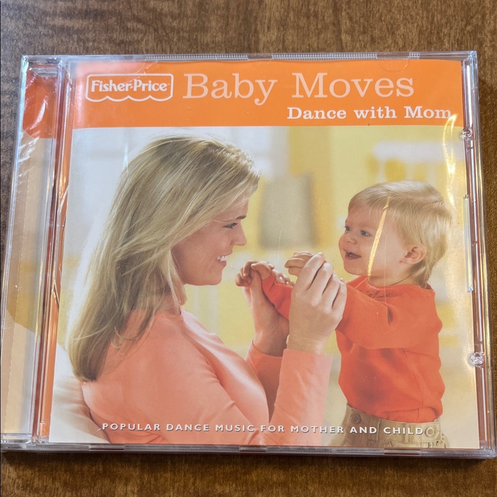 Fisher-Price Baby Moves Dance with Mom CD - Orange and White